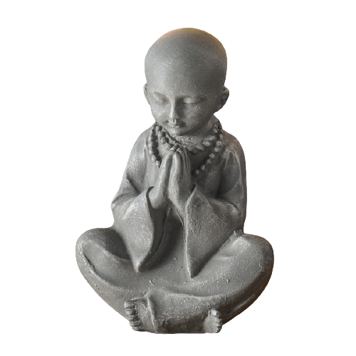 Statuette Bonze en méditation