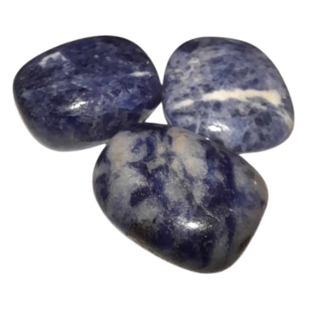 Pierre roulée Sodalite du Brésil Taille L