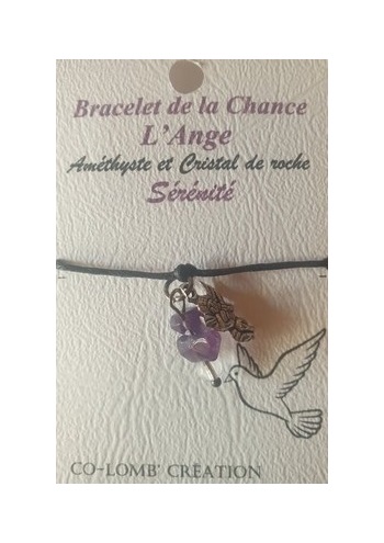 Bracelet Chance Améthyste Cristal