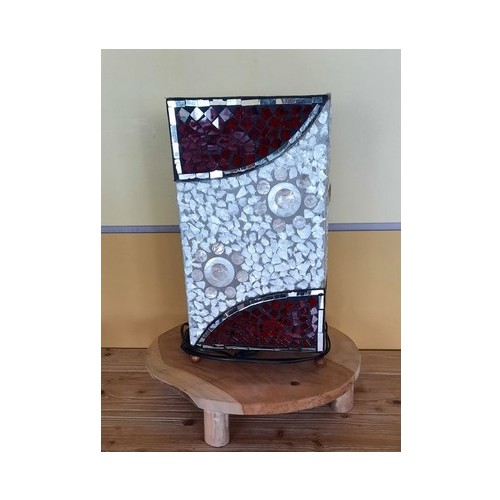 Lampe Artisanale Lampu Lurus Nacre Mosaik