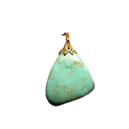 Pendentif Pierre Roulée Chrysoprase