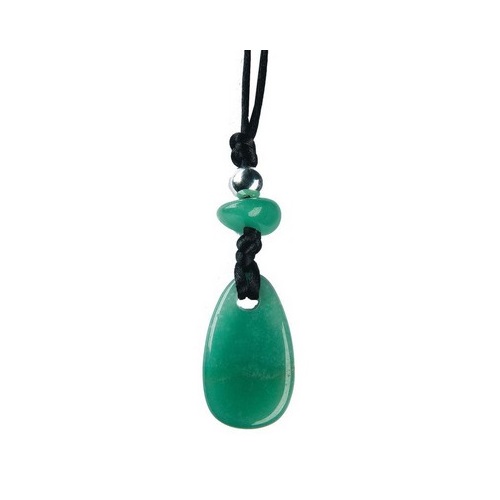 Pendentif Pierre Plate Aventurine