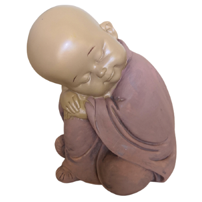 Statuette bébé Bouddha penseur