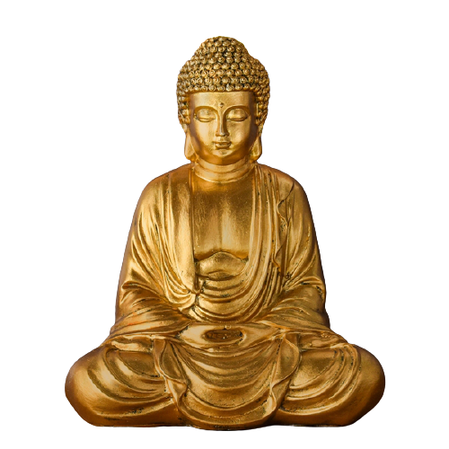 Statue Bouddha doré