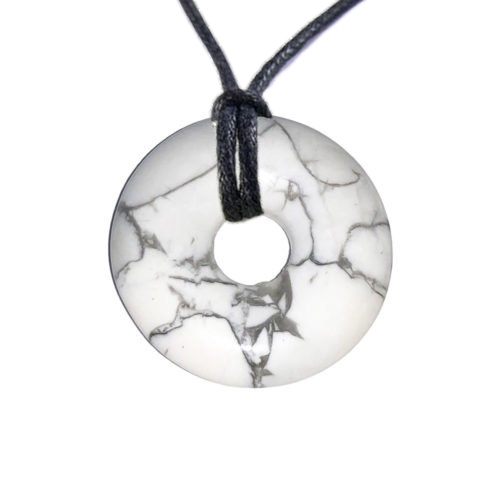 Pendentif Donuts Howlite