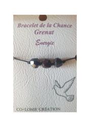 Bracelet de la Chance Grenat