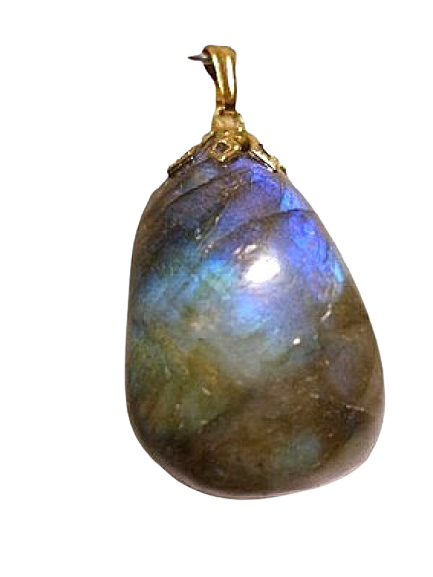 Pendentif Pierre Roulée Labradorite