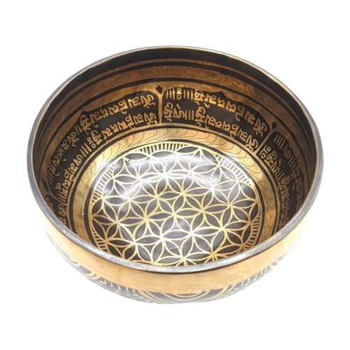 Energesens Bol Chantant Tibétain modèle Fleur de vie