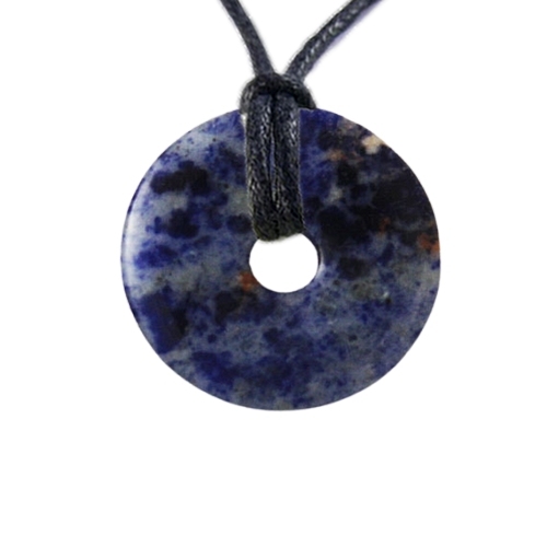 Pendentif Donuts Sodalite