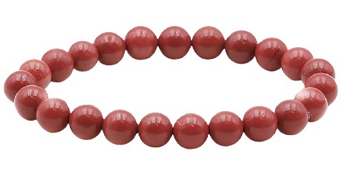 Bracelet Jaspe rouge 