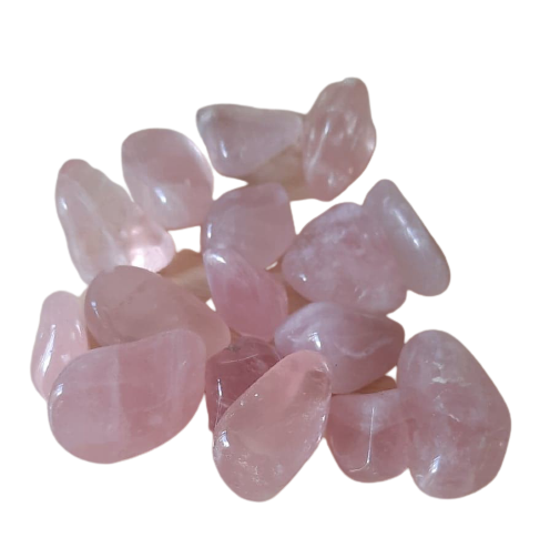 Pierre roulée Quartz rose du Brésil