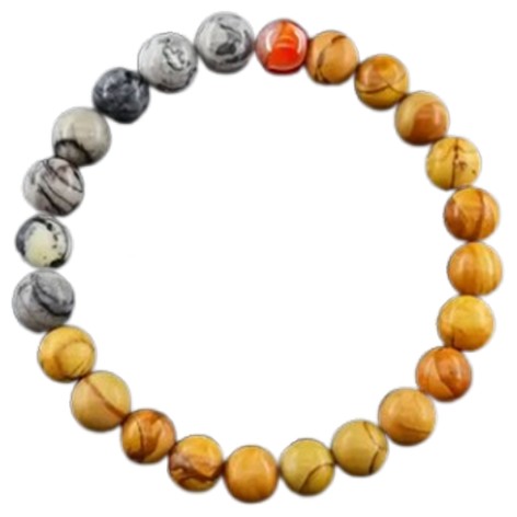 Energesens Bracelet Système Solaire Planète Saturne