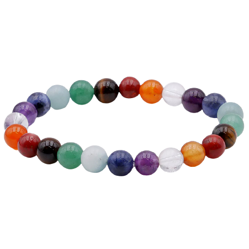 Bracelet 7 Chakras multi pierres 