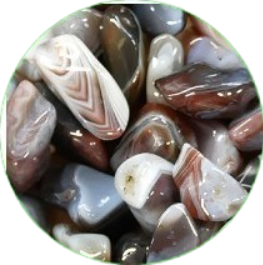 Agate de Botswana Agate de Botswana